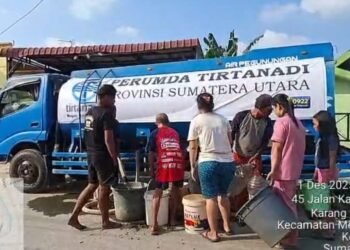 Perumda Tirtanadi Berjibaku Pulihkan Sistem Penyediaan Air Minum Pasca Banjir di Medan dan Tapsel