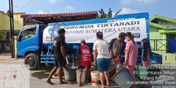Perumda Tirtanadi Berjibaku Pulihkan Sistem Penyediaan Air Minum Pasca Banjir di Medan dan Tapsel