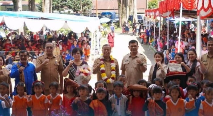 Bupati Karo Hadiri Lomba Kreativitas Paud Tahun 2025 Kabupaten Karo