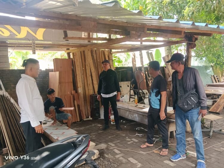 Kanit Reskrim Polsek Kutalimbaru Cek Lokasi Judi Sabung Ayam di Sei Mencirim, Hasilnya Nihil