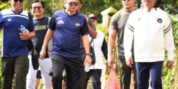 Pererat Silaturahmi, Pemkab Karo Ajak Forkopimda dan Masyarakat Gerak Jalan Santai