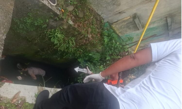 Mayat Wanita Ditemukan di Parit Jalan Brigjen Zein Hamid