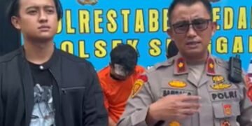 Dua Jambret Ditangkap Polsek Sunggal, Ditembak di Kaki karena Melawan