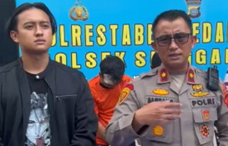 Dua Jambret Ditangkap Polsek Sunggal, Ditembak di Kaki karena Melawan