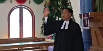 Gereja HKBP Tukka Terima Bantuan, Jemaat Rayakan Natal dengan Sukacita