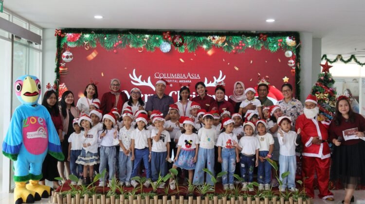 Columbia Asia Aksara Hadirkan Christmas Carol, Bangun Empati Anak dan Kehangatan bagi Pasien