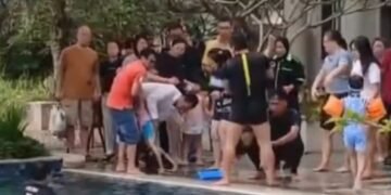 Dua Bocah Kembar Tewas Tenggelam di Kolam Renang Citraland