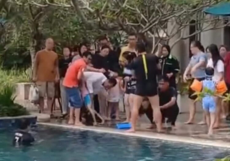 Dua Bocah Kembar Tewas Tenggelam di Kolam Renang Citraland