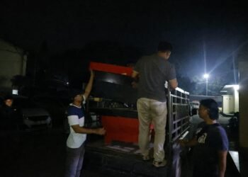 Tim Reskrim Polres Langkat Amankan Judi Tembak Ikan di Kwala Begumit