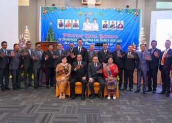 Perayaan Natal Bersama di Lingkungan Pemerintah Kabupaten Karo