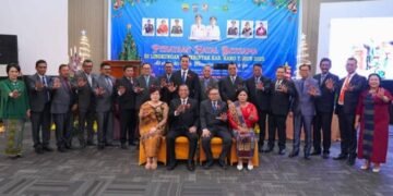 Perayaan Natal Bersama di Lingkungan Pemerintah Kabupaten Karo