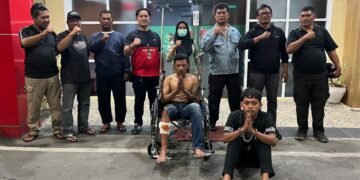 Curi Motor di Penginapan OYO, Dua Pria Ditangkap, Satu Ditembak Polisi