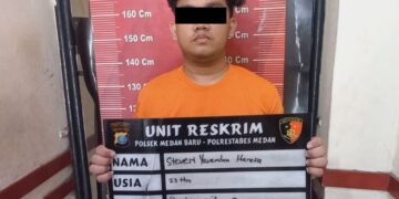 Unit Reskrim Polsek Medan Baru Amankan Pelaku Pencurian Sepeda Motor di Mess TNI AL