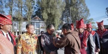 Bupati Karo Hadiri Pentahbisan 8 Imam Baru di Gereja St. Fransiskus Assisi Berastagi