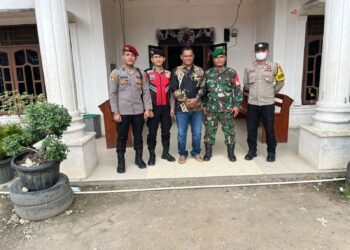 Giat PAM Gereja Dalam Rangka Perayaan Nataru di Wilkum Polres Palas