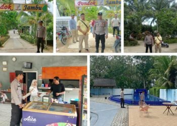 Jajaran Polres Padang Lawas Lakukan Patroli dan Pengamanan Tempat Wisata