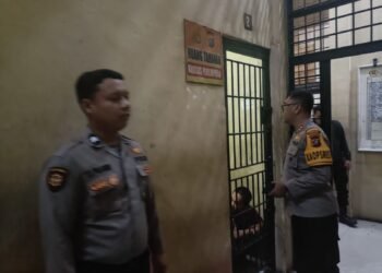 Kapolres Padang Lawas Cek Rumah Tahanan Polri (RTP)