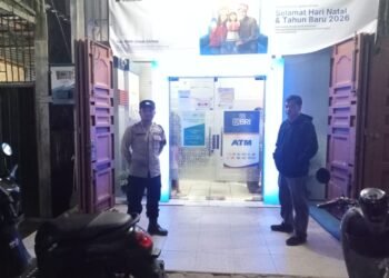 Polsek Barumun Tengah Laksanakan Giat Patroli Blue Light