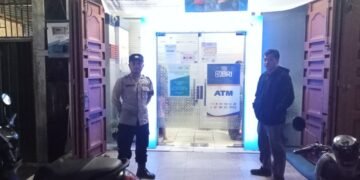 Polsek Barumun Tengah Laksanakan Giat Patroli Blue Light