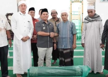 Bupati Padang Lawas Bersama Jajarannya Melalui Jumat Berkah Jemput Aspirasi Masyarakat
