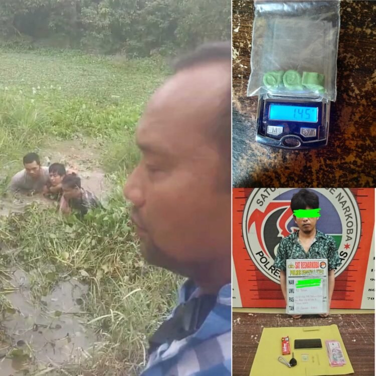 Pelarian DPO Bandar Narkoba Selama 4 Bulan Kandas Dirawa-rawa