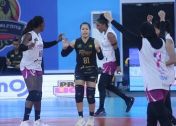 Popsivo Polwan Takluk Tiga Set Langsung dari Gresik Phonska Plus 