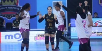 Popsivo Polwan Takluk Tiga Set Langsung dari Gresik Phonska Plus