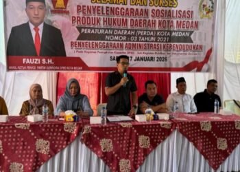 Jawab Keluhan Warga Soal Bansos, Fauzi Gercep Hubungi Kadinsos Medan 