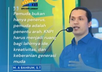 Bahrum Disebut -Sebut Calon Kuat, Siap Maju Calon Ketua KNPI Langkat Priode 2026-2029