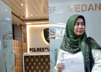 Alami KDRT, Ketua Srikandi GIAN Laporkan Suami ke Polrestabes Medan