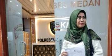 Alami KDRT, Ketua Srikandi GIAN Laporkan Suami ke Polrestabes Medan