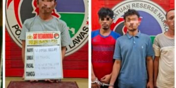 Masuk Perangkap Undercover Buy, Pengedar Ekstasi dan Pembeli Dibekuk Satresnarkoba Polres Palas