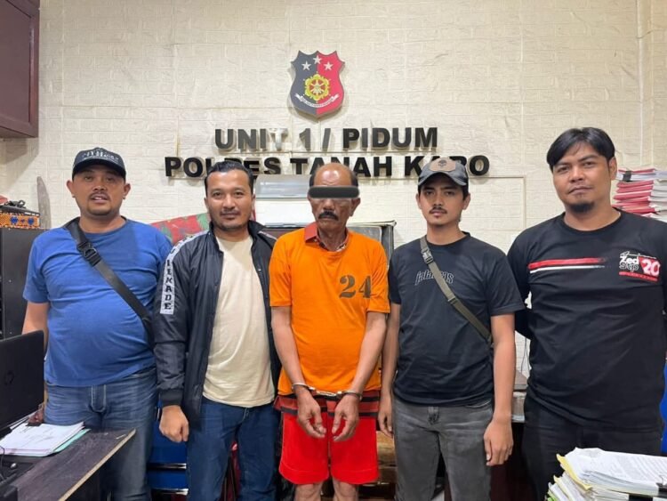Sat Reskrim Polres Tanah Karo Tangkap Pelaku Penganiayaan di Kabanjahe