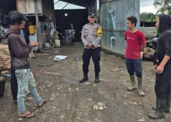 Bangun Komunikasi Cepat Bersama Warga, Sat Binmas Polres Tanah Karo Laksanakan Patroli Binaan