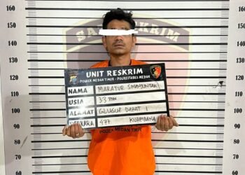 Polsek Medan Timur Tembak Kaki Residivis Pembobol Rumah Kosong