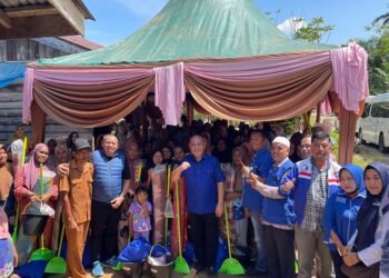 Yahdi Khoir Harahap Pimpin Aksi Sosial PAN di Lokasi Bencana Tapsel