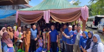 Yahdi Khoir Harahap Pimpin Aksi Sosial PAN di Lokasi Bencana Tapsel