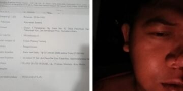 Dituduh dan Dikeroyok hingga Babak Belur, Ardhil Lapor ke Polsek Padang Tualang