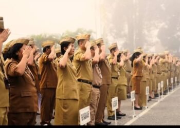 Pimpin Apel Gabungan ASN, Bupati Karo Tekankan Disiplin dan Optimalisasi PAD