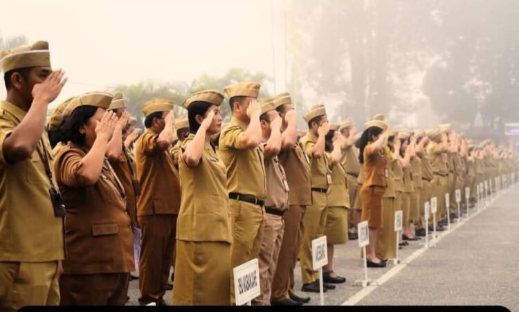 Pimpin Apel Gabungan ASN, Bupati Karo Tekankan Disiplin dan Optimalisasi PAD