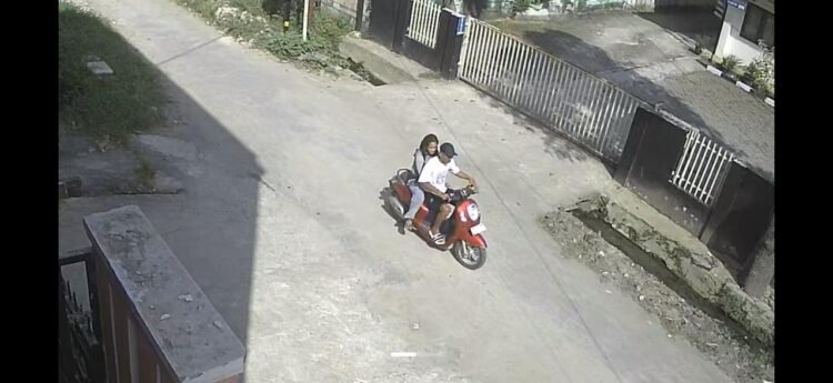 Motor Mahasiswa Raib di Kos, Pasangan Kekasih Terekam CCTV