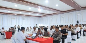 Tim Itwasum Polri Laksanakan Audit Tematik Penanganan Bencana Alam di Polres Langkat