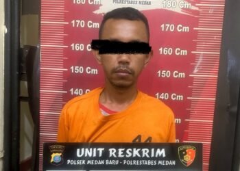 Resahkan Warga, Pelaku Pencurian Steling Aluminium Diamankan Polsek Medan Baru