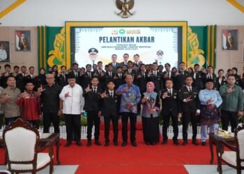 Bupati Langkat Syah Afandin Lantik Pengurus Besar HIMALA Periode 2025–2027