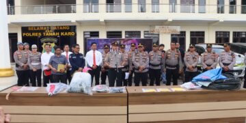 Curanmor Dominasi Kriminalitas, Polres Karo Paparkan Kinerja 2025 hingga Awal 2026