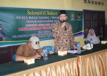Reses di Desa Ara Condong, Bahri Tegaskan Tak Akan Melupakan Kampung Halamannya