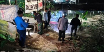Disebut Lokasi Perjudian, Kades Mekar Sari dan Petugas Gabungan Datangi Kolam Pancing