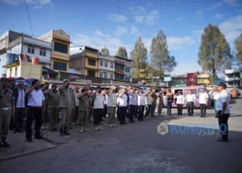 Pemkab Karo Laksanakan Penertiban dan Penataan Pedagang Pusat Pasar Berastagi Secara Berkelanjutan