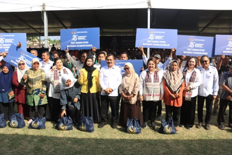 Polres Langkat Amankan Kunjungan Kerja Menteri Imigrasi dan Pemasyarakatan RI di Langkat