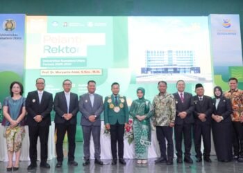 Wakil Bupati Langkat Hadiri Pelantikan Rektor USU Periode 2026–2031